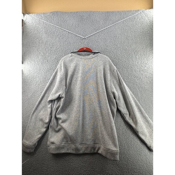 Eddie Bauer Mens Grey Pullover Fleece Sweater Size XXL - Picture 2 of 9